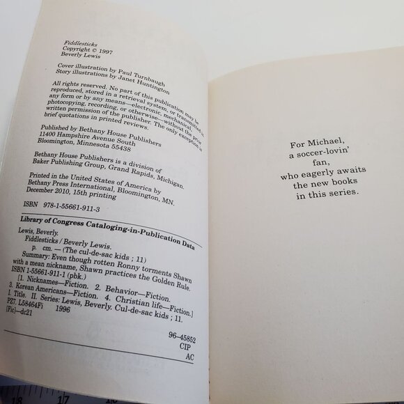 The Cul-de-Sac Kids Beverly Lewis Book Lot 1 2 8 11 - Picture 16 of 16